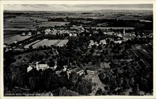 Ak Lindach Eberbach am Neckar,  Fliegeraufnahme