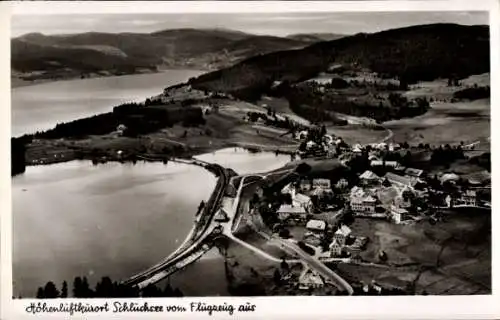 Ak Schluchsee im Schwarzwald, Fliegeraufnahme