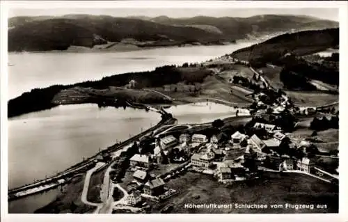 Ak Schluchsee im Schwarzwald, Fliegeraufnahme