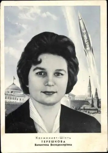 Ak Kosmonautin Valentina Tereschkowa, Wostok 6