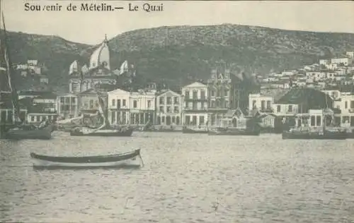 Ak Metelin Lesbos Griechenland, Quai