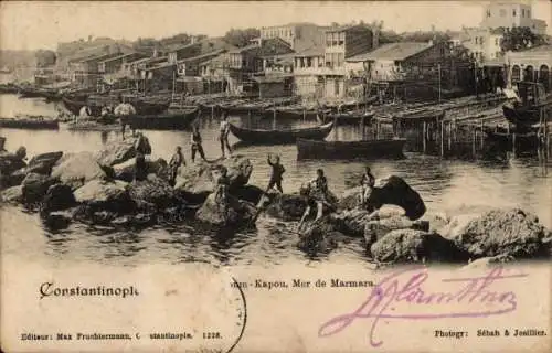 CPA Constantinople Istanbul Turquie, Kapou, Mer de Marmara