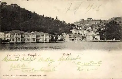 CPA Constantinople Istanbul Turquie, Bosphore, Bébeck