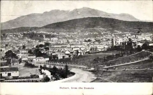 PC Hobart Tasmania Australia, Panorama from the Domain