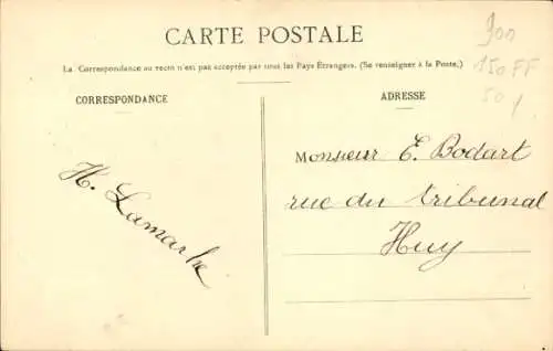 Ak Radrennfahrer Parent, Steherrennen, Bahnradsport, mit Schrittmacher