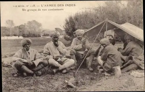 Ak L´Armée des Indes, Un groupe de non combattants