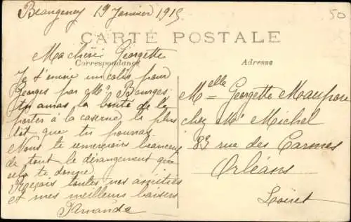 CPA Armee Francaise, Défilé des Lanciers Indiens, 1914