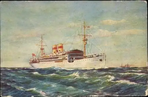 Ak Spanisches Schiff, Dampfer