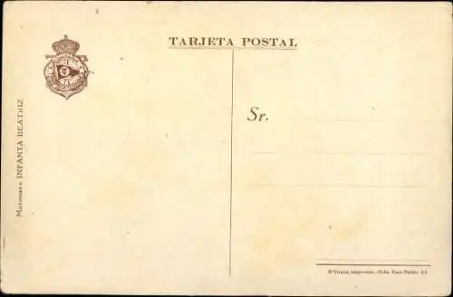 Ak Spanisches Schiff, Dampfer