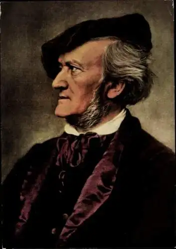 Ak Bayreuth in Oberfranken, Richard Wagner nach einer Photographie aus dem Jahr 1880