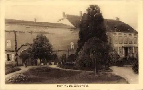 Ak Waldwisse Moselle, Hospital de Waldvisse