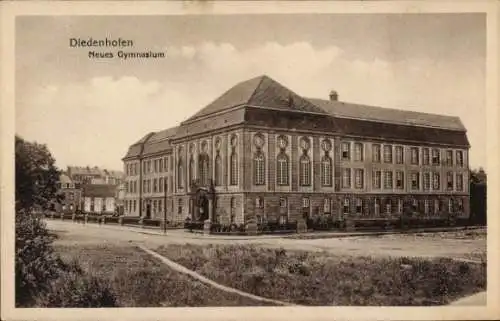 Ak Thionville Diedenhofen Lothringen Moselle, Neues Gymnasium