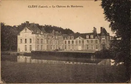 Ak Cléry Loiret, Chateau du Mardereau