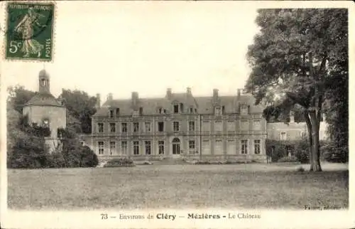 Ak Mézières lez Cléry Loiret, Le Château