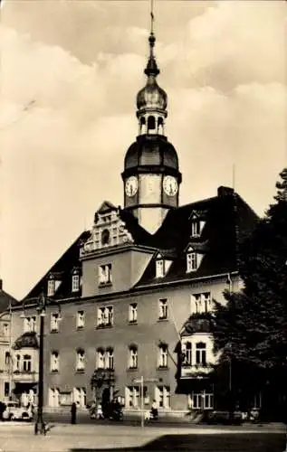 Ak Borna in Sachsen, Rathaus Borna