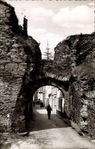 Ak Boppard am Rhein, Binger Tor