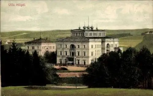 Ak Bredeney Essen im Ruhrgebiet, Villa Hügel, Villa Hügel.