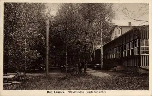 Ak Bad Lausick in Sachsen, Waldfrieden