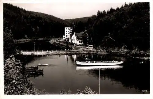 Ak Hohenwarte Thüringen, Saaletalsperre, Blick auf die Saaletalsperre - Lemnitzhammer