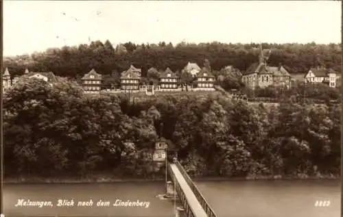 Ak Melsungen in Hessen,  Blick nach dem Lindenberg