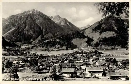 Ak Bad Oberdorf Bad Hindelang im Oberallgäu, Gesamtansicht