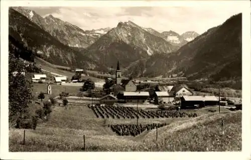 Ak Hinterstein Bad Hindelang im Oberallgäu, Bergdorf in den Allgäuer Alpen