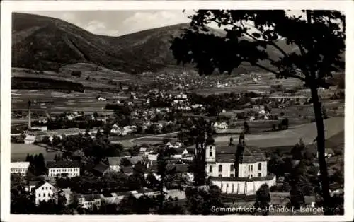 Ak Hejnice Haindorf Region Reichenberg, Panorama