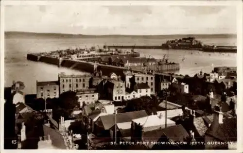 Ak Saint Peter Port Guernsey Kanalinseln, New Jetty