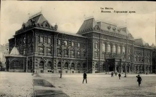 Ak Moskau Russland, Das Rathaus in Moskau