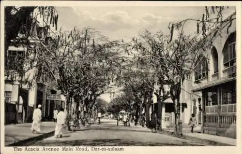 Ak Daressalam Dar es Salaam Tansania, The Acacia Avenue Main Road