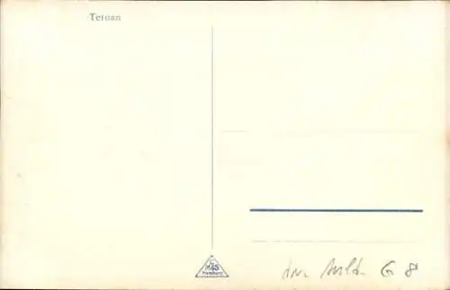 Ak Tetuan Tétouan Marokko, Straßenpartie, Straßenhändler, Maghreb