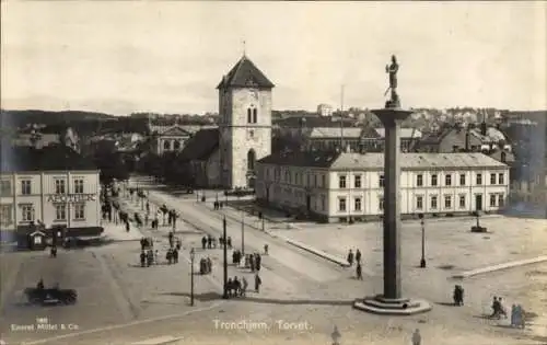 Ak Trondhjem Trondheim Norwegen, Torvet