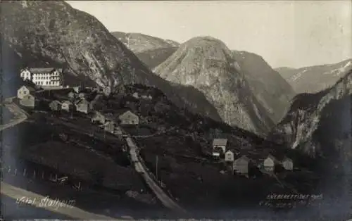 AkNorwegen, Hotel Stalheim, Bergpanorama