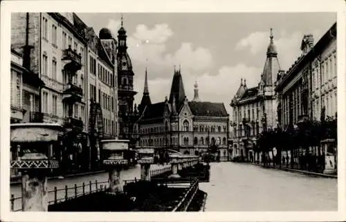 Ak Cluj Napoca Klausenburg Kolozsvar Rumänien, Horthy Miklos-Strasse