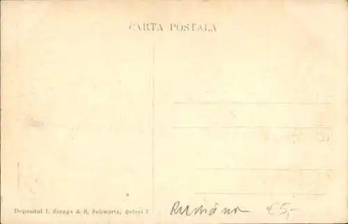 Ak București Bukarest Rumänien, Lipscanistraße