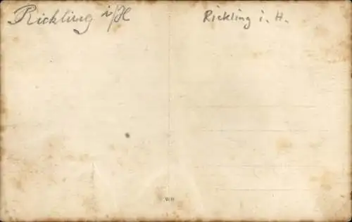 Foto Ak Rickling in Holstein, Seeleute