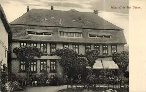 Ak Altenmühle Dassel am Solling, Blick auf das Haus