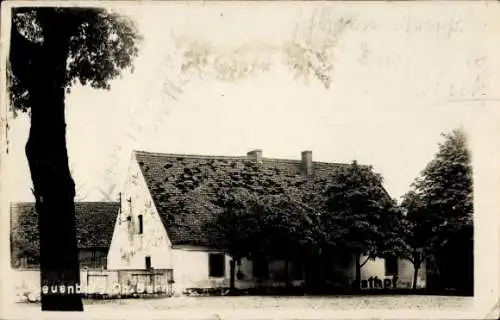 Ak Leuenberg in der Mark, Teilansicht vom Haus