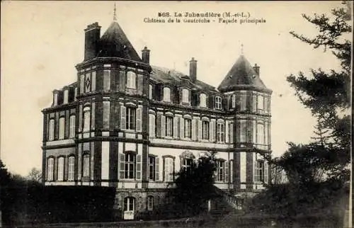 Ak La Jubaudiere Maine et Loire, Château de la Gautreche