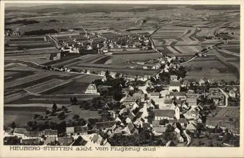 Ak Stetten am kalten Markt, Lager Heuberg, Fliegeraufnahme