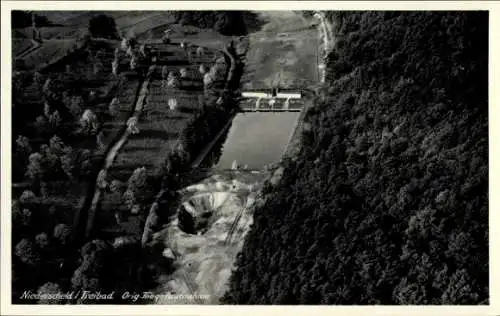 Ak Niederscheld Dillenburg in Hessen, Fliegeraufnahme