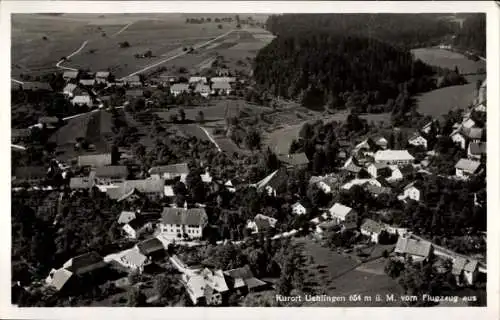 Ak Uehlingen Ühlingen Birkendorf im Schwarzwald, Fliegeraufnahme