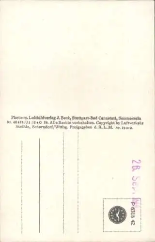 Ak Ohrdruf in Thüringen, Fliegeraufnahme