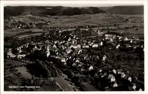 Ak Gaildorf am Kocher Württemberg, Fliegeraufnahme