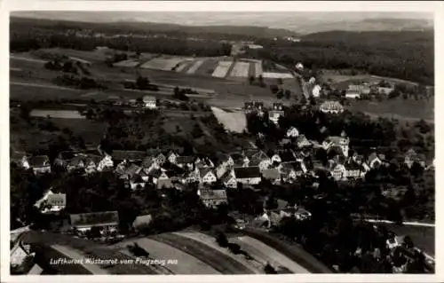 Ak Wüstenrot in Württemberg, Luftbild