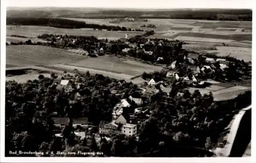 Ak Brandenburg Dietenheim an der Iller Baden Württemberg, Fliegeraufnahme