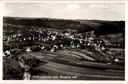 Ak Rechberghausen in Baden Württemberg, Fliegeraufnahme