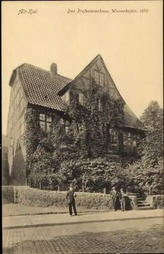 Ak Kiel in Schleswig Holstein, Professorenhaus, Waisenhofstraße 1870