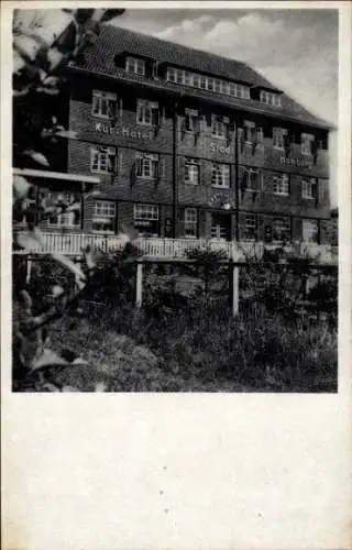 Ak Nordseebad Sankt Peter Ording, Kurhotel Stadt Hamburg