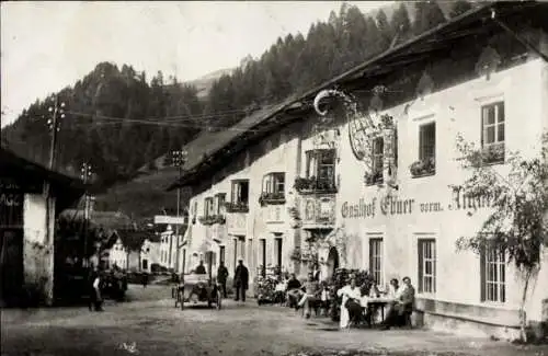 Foto Ak Gries am Brenner in Tirol, Gasthof Ebner